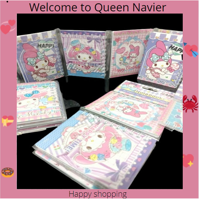 

QN - Notebook mini lucu sanrio karakter