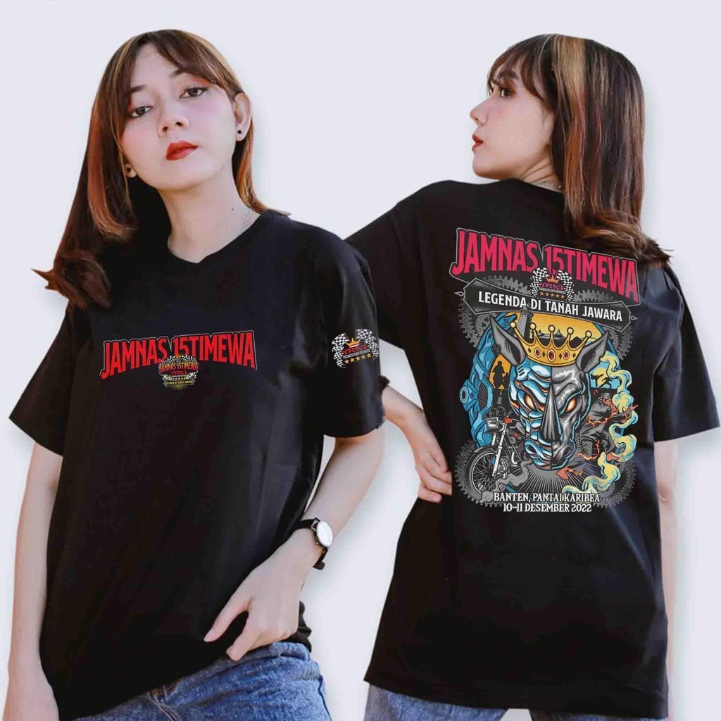 Kaos Jamnas YRKI Banten Lengan Pendek - Kaos RX King - Apparel Jamnas RX King - Baju RX King - Baju 