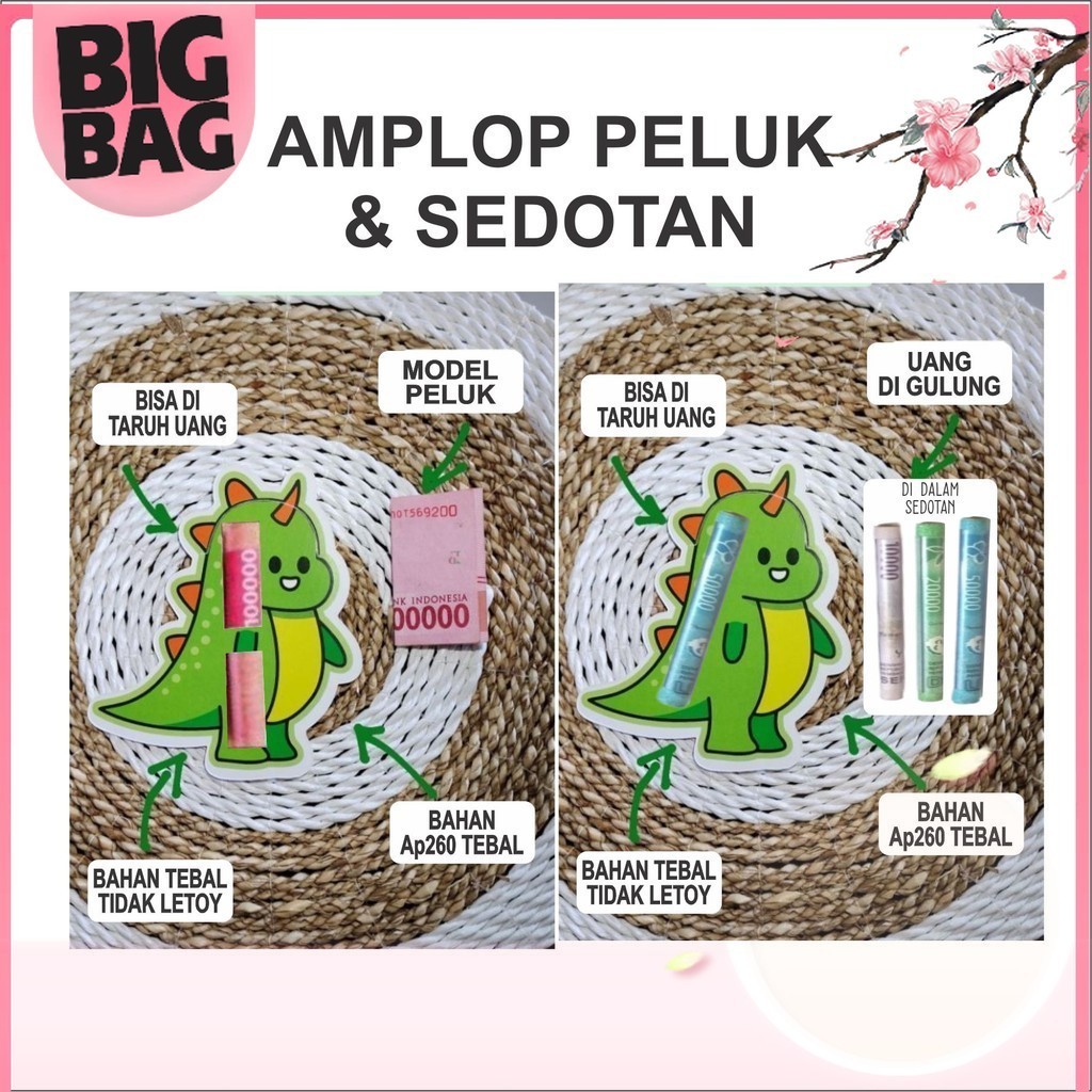 

PAKET USAHA - GROSIR AMPLOP KARAKTER (tebal,gambar tajam) AMPLOP LEBARAN NATAL GALUNGAN ULTAH & SERBAGUNA - Edisi Lebaran Bigbag_Shop