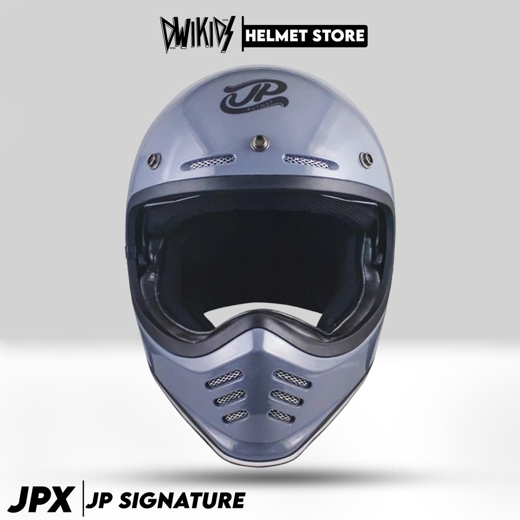 Helm Cakil JP SIGNATURE Original Inner Visor | Helm Full Face Cakil Pria dan Wanita Dewasa SNI
