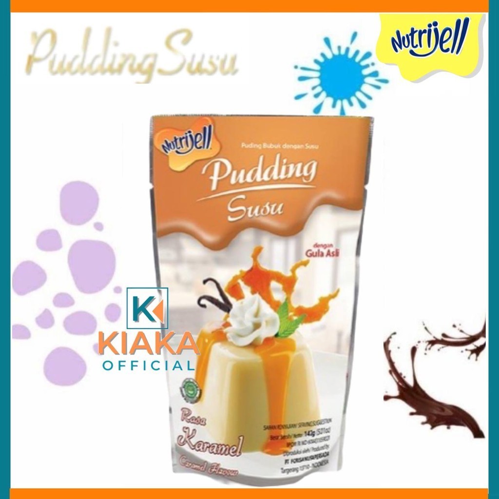 

PUDING SUSU KARAMEL + VLA Nutrijel CARAMEL