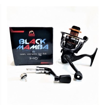 REEL BONUS HANDLE ONE WAY SWAN BLACK MAMBA SUPER SMOOTH - 1000