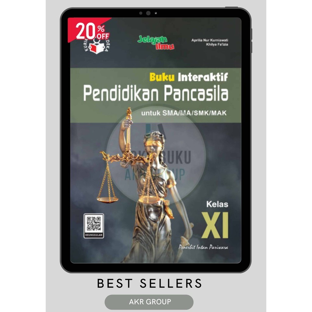 Buku Interaktif PPKN SMA Kelas XI/11 Kurikulum Merdeka Intan pariwara Tahun 2024