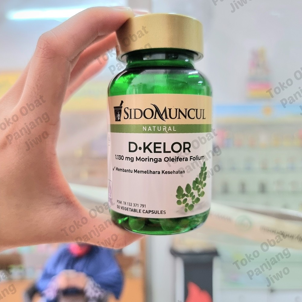 SIDOMUNCUL D-Kelor 50's SIDOMUNCUL Sari Daun Kelor Antioksidan Imun tubuh
