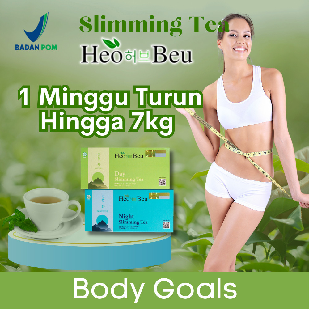 

Teh Heo Beu Slimming Tea Original Pelangsing Herbal Day & Night Tea Teh Heobeo Pelangsing Teh Diet Penurun Berat Badan