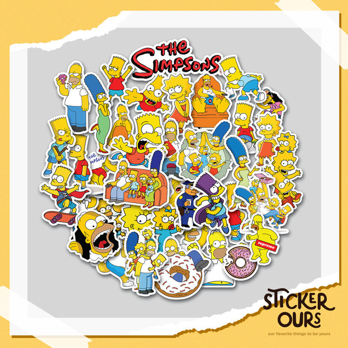 

STICKER PACK THE SIMPSONS | STIKER TUMBLER | STIKER LAPTOP KOPER HELM