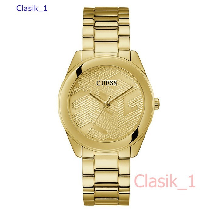 Original 100% GUESS Ladies Watch CUBED Gold - GW0606L2