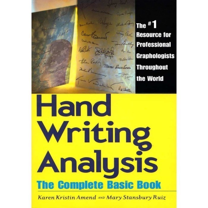 

Handwriting Analysis Karen Amend, Mary S. Ruiz (Hand Writing Analysis)