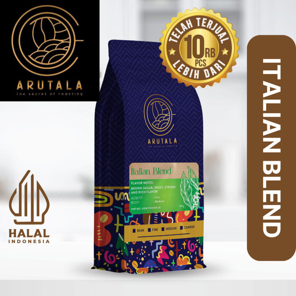 

Kopi Italian Blend for Espresso 200 gram -CB 2