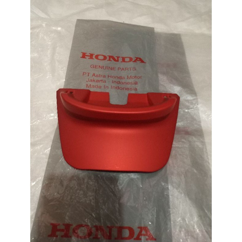 cover rr center scoopy 2021 K2F original sambungan body belakang scoopy 2021 matte red merah doff or