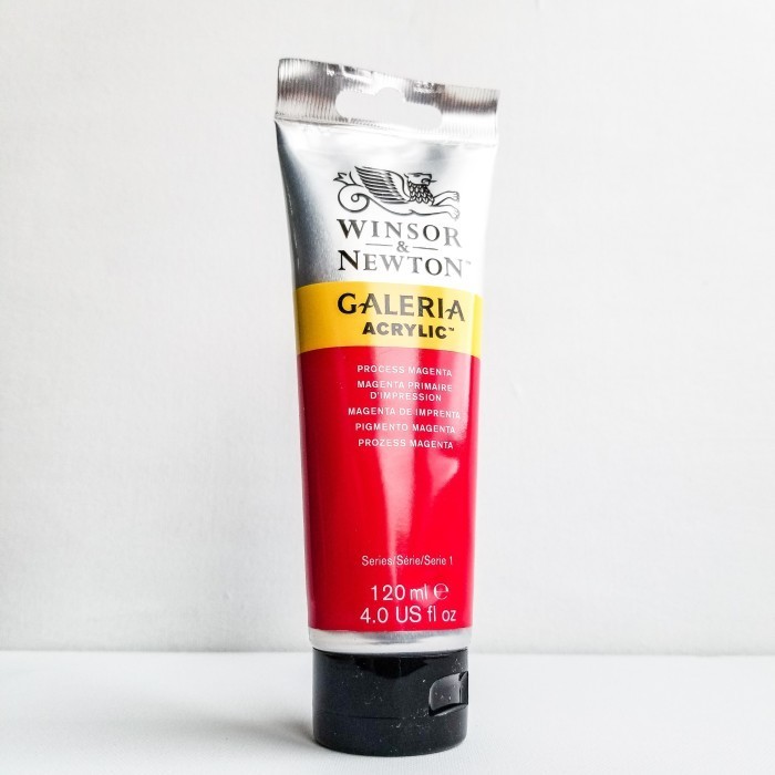 

Winsor & Newton Galeria Acrylic Paint 120ml PART 2 - Process Magenta -YY41