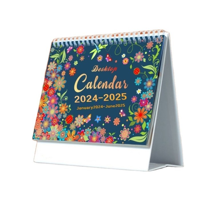 

Kalender Meja 2024 - JAN-DEC Kalender Desktop Flip Berdiri 2024 6 8 Inci X 6 3 Inci Halaman Memo Liburan Dapat Disesuaikan