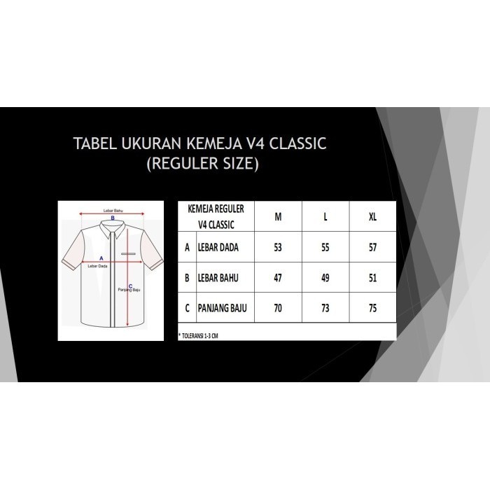 KEMEJA BATIK LENGAN PENDEK V4 CLASSIC 003 - M