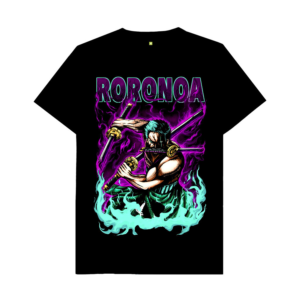 BAJU ANIME ONE PIECE ZORO ZORORONOA
