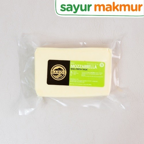 

Baros Cheese Mozarella 250 gram Sayurmakmur