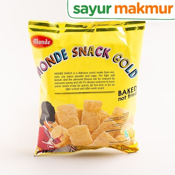 

Monde Snack Gold 60 gram Sayurmakmur