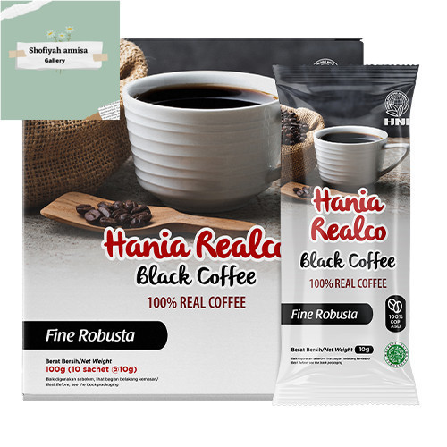 

Kopi Robusta Herbal Hania Realco HNI HPAI Original