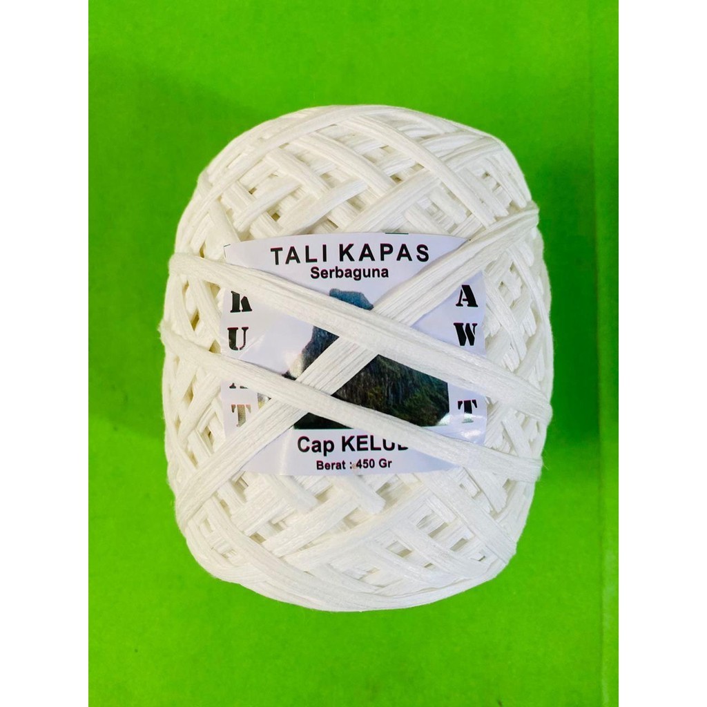 

Tali kapas lebih awet tali untuk sawah berat 450gr dari CAP KELUD