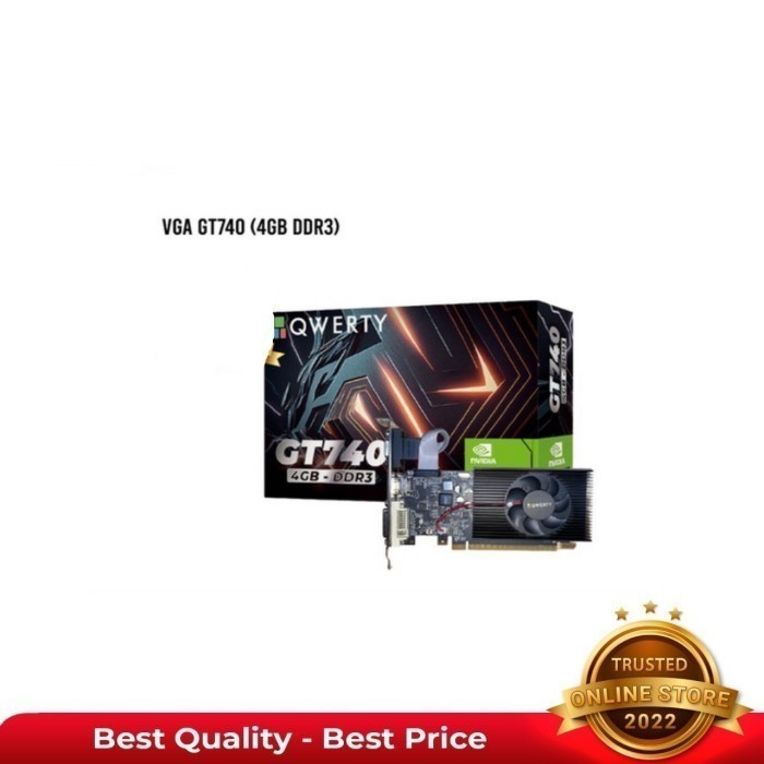 VGA QWERTY GT 740 4GB DDR3