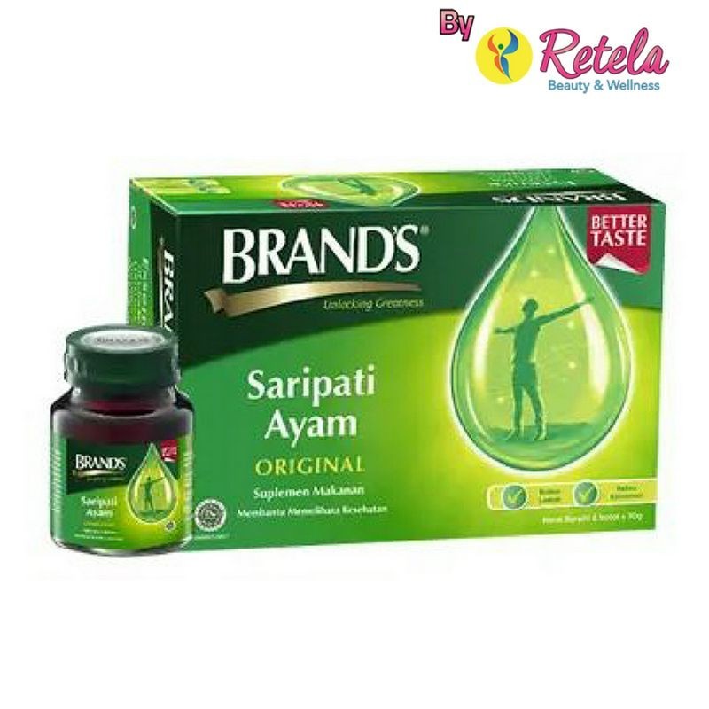 BRANDS SARIPATI AYAM ORIGINAL BOX 70 GR 6 BOTOL