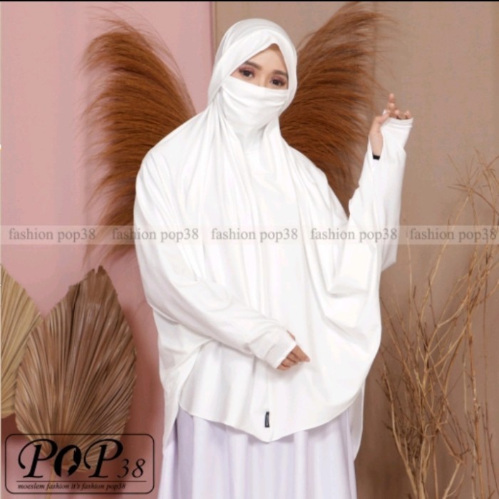 Jilbab Lengan Hijab Tangan Bergo Lengan Jilbab Lengan Panjang Halwa - Hitam