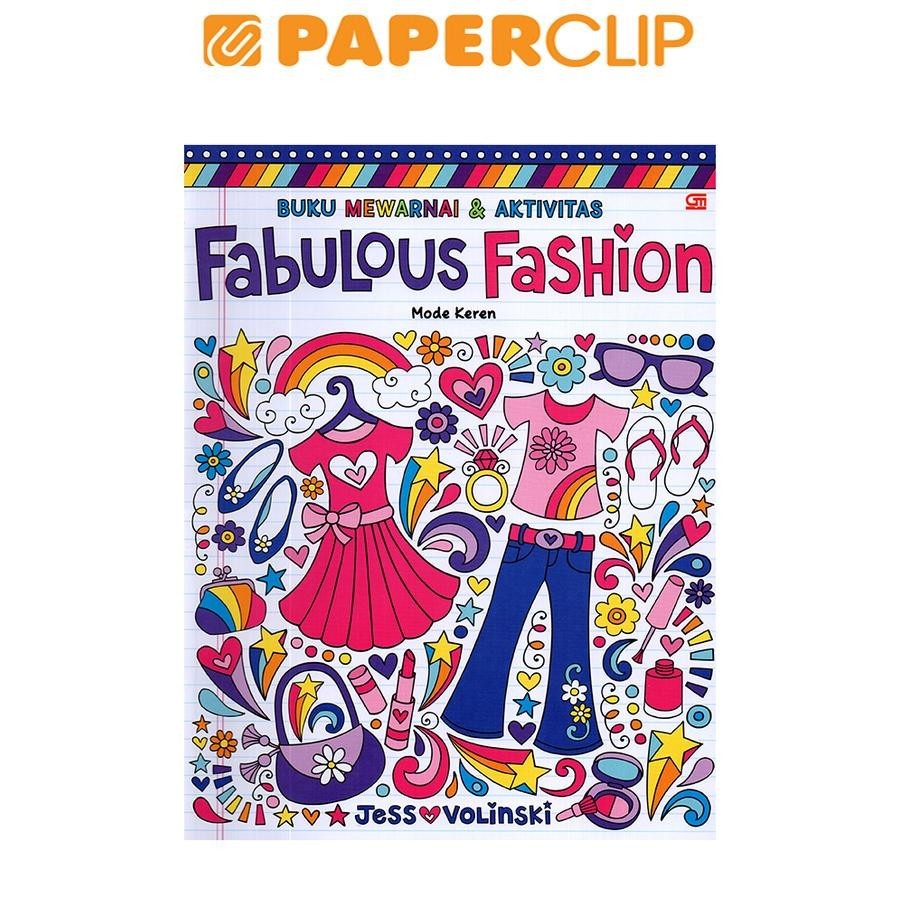 BUKU MEWARNAI & AKTIVITAS : FABULOUS FASHION