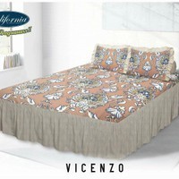 Sprei Rumbai California Vicenzo / Sprei California / Seprai / Seprei / Sprei Rumbai / Sprei 180x200 