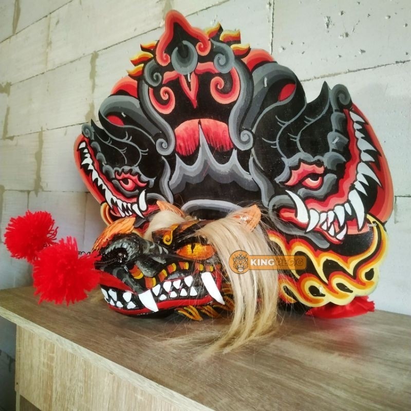 Barongan devil murah/cod (bayar ditempat)barongan devil anak murah/barongan devil dewasa/jaranan the