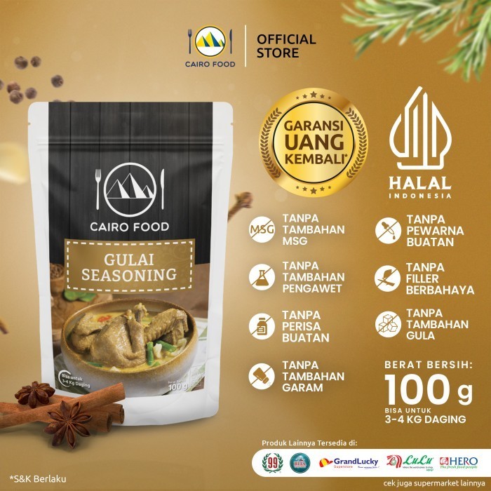 

NEW Bumbu Gulai Cairo Food - 100 Gram