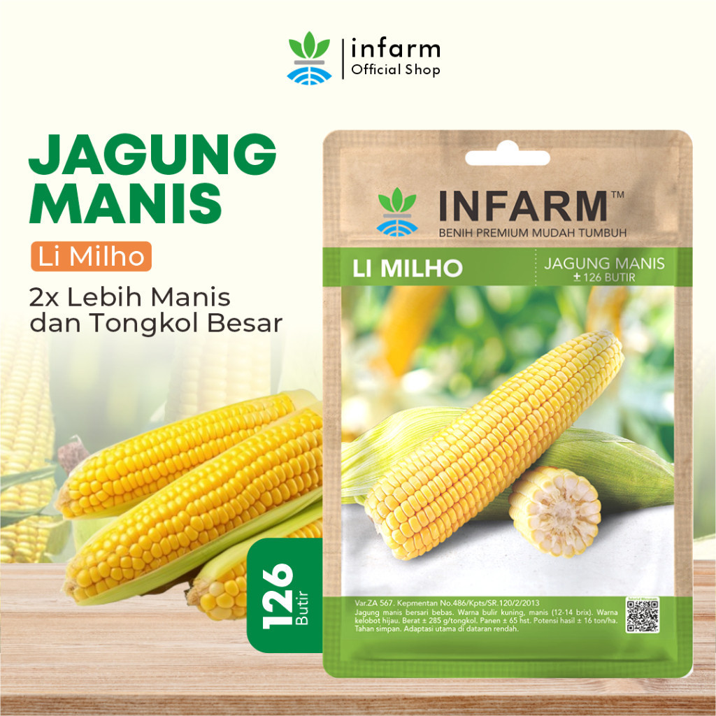 Benih Bibit Biji Super Jagung Manis