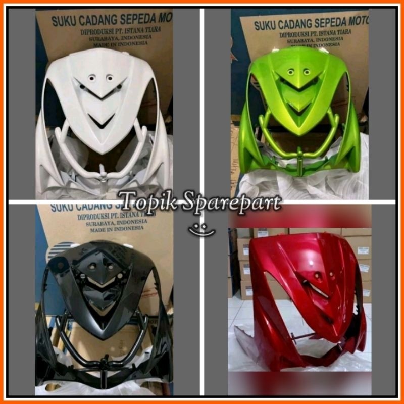 tameng depan Mio soul karbu 2008 - 2011 panel cover body Mio soul karbu lama all varian