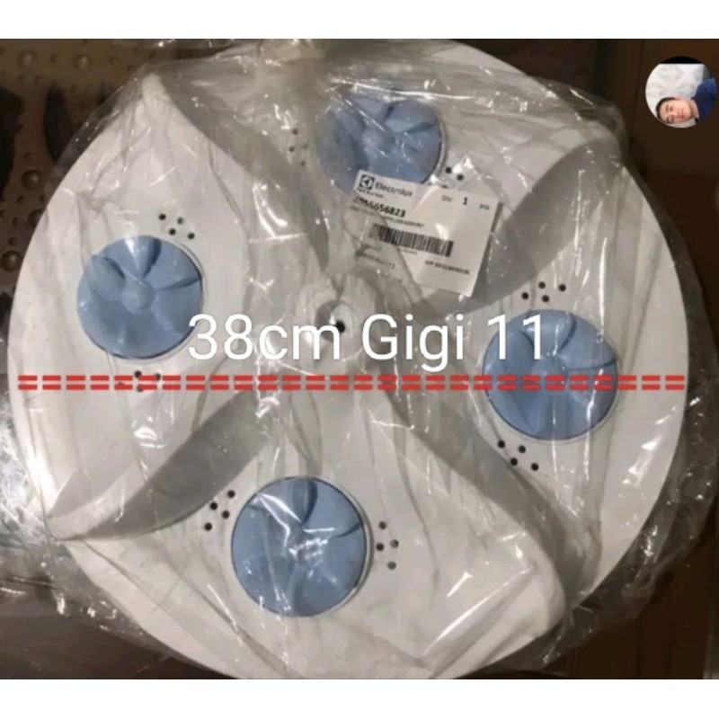 pulsator mesin cuci electrolux dua tabung EWS 13261WA