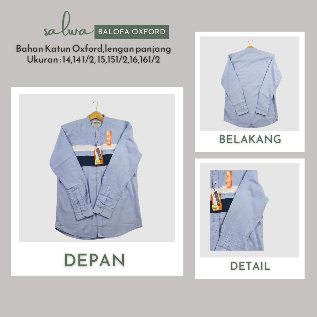 BALOFA KEMEJA KATU N | KEMEJA MOTIF PRIA | KEMEJA LAKI LAKI DEWASA
