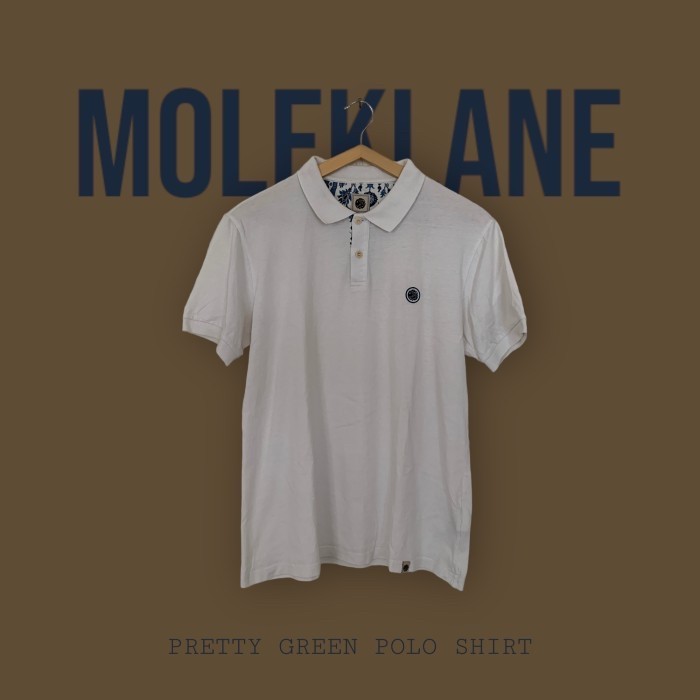 Pretty Green Polo White - Size M