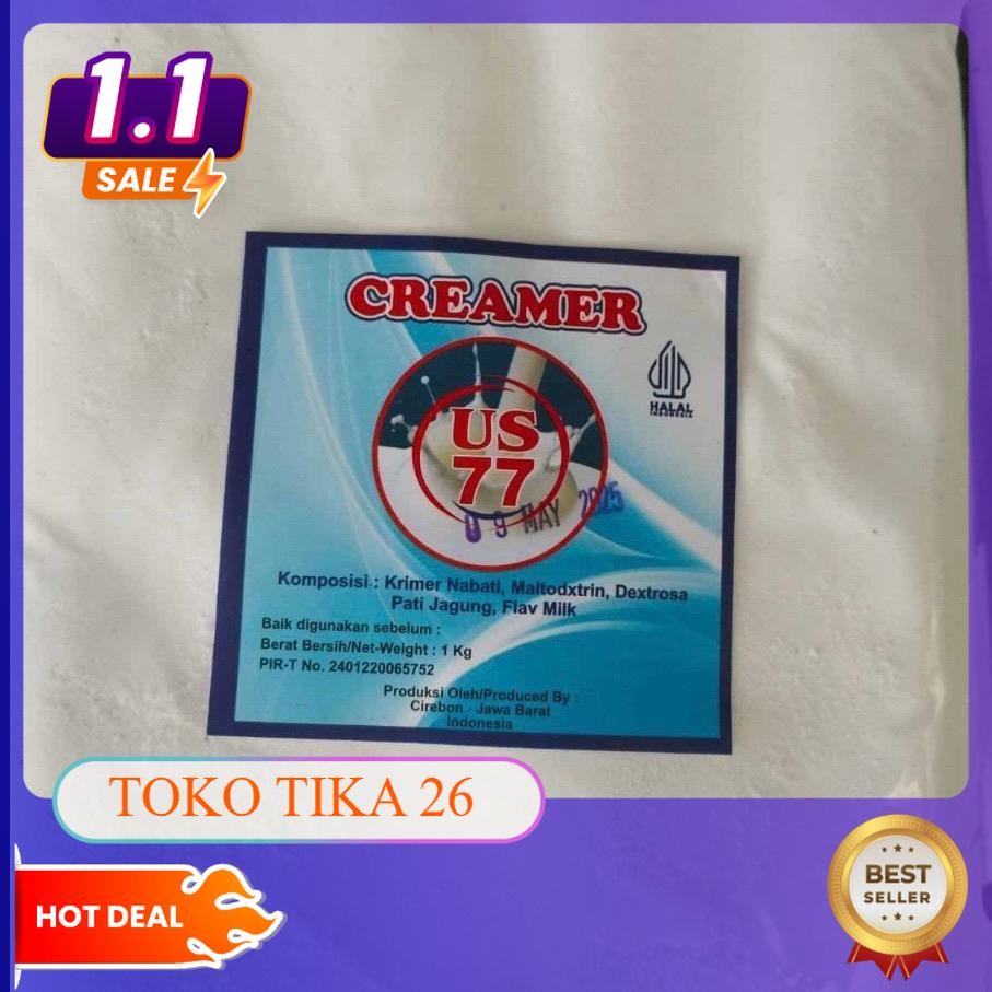 

Bubuk Krimer Non Dairy Susu 1KG Untuk Bahan Baking