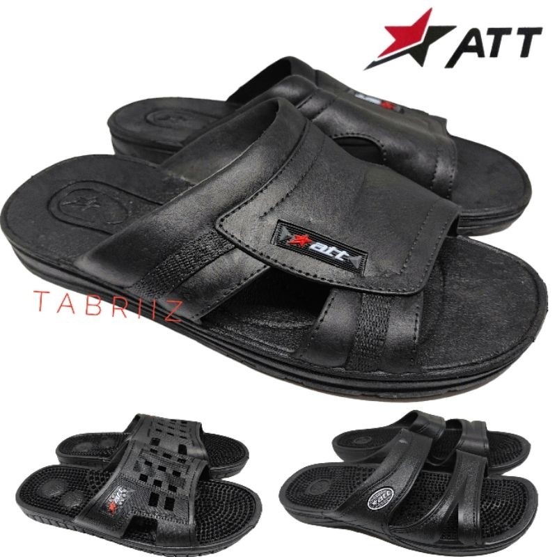 Sandal Karet Pria ATT sandal slop selop pria sandal karet cowok