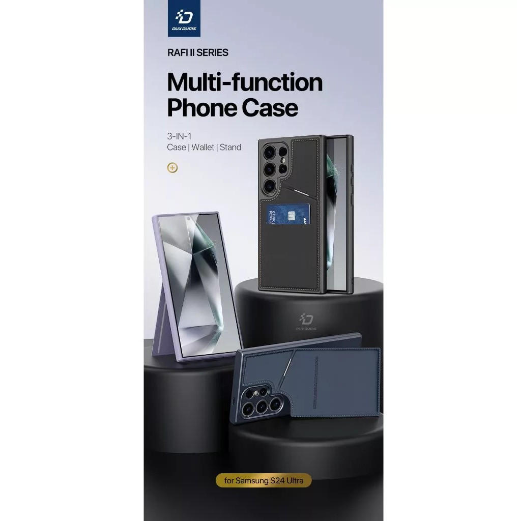 Dux Ducis Rafi II Series Back Cover Flip Wallet Case Samsung Galaxy S25 Ultra / S25 Plus / S25 5G / 