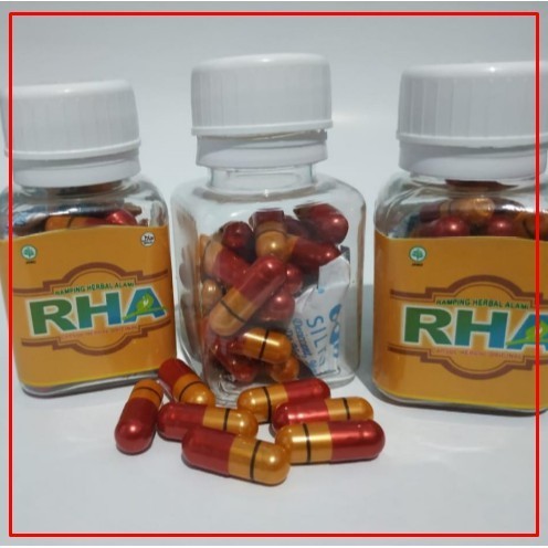 Obat diet RHA Herbal SUPER STRONG ready stok bosku siap kirim