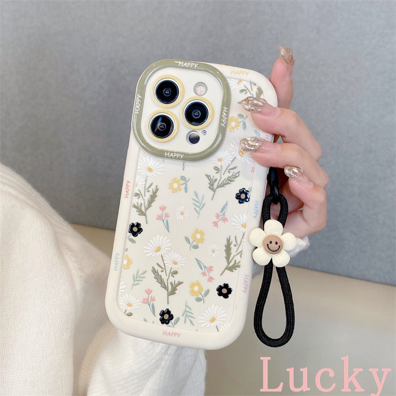 case OPPO Bunga-bunga yang indah Casing ponsel cocok untuk OPPO A15 A16 A17 A53 A54 A55 A57 A58 Case