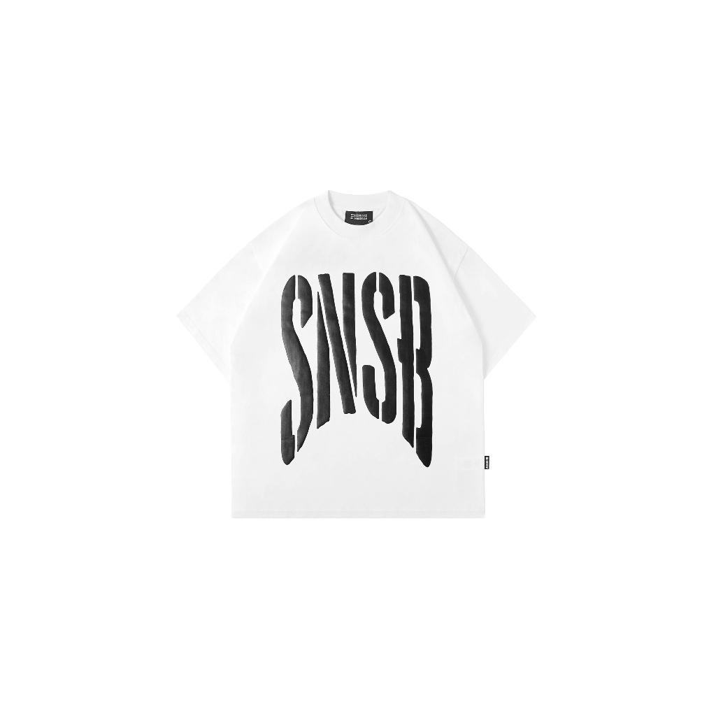 TREC.WHITE I TSHIRT I SORRYNOTSORRY.BI+CH I SNSB Crew-neck fashion unisex T-shirt Menswear Top Kaos 
