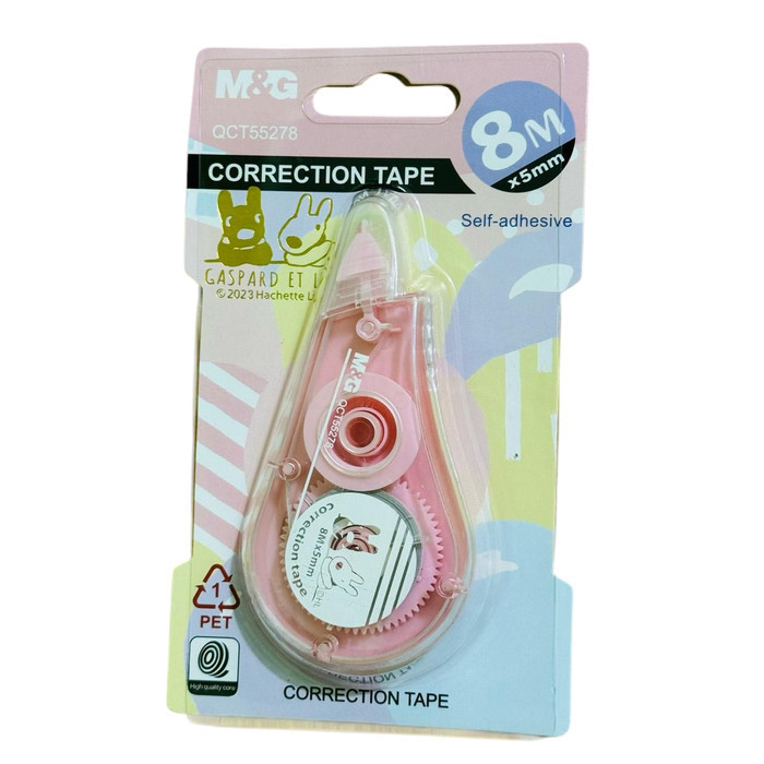 

M&G correction tape Gaspard et lisa 8m / tipe-x kertas M&G gaspard et lisa 8m