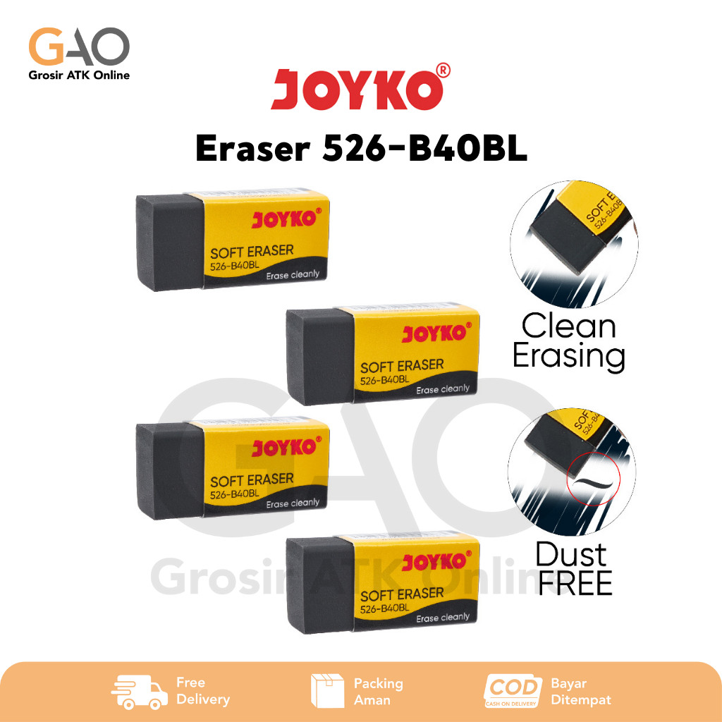 

Eraser Penghapus Joyko Penghapus Joyko 526-B40BL