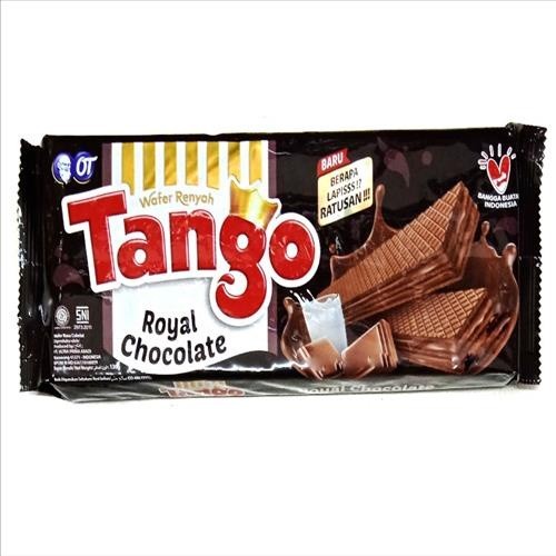 

WAFER TANGGO 110GR COKLAT BUNGKUS / SNACK WAFER