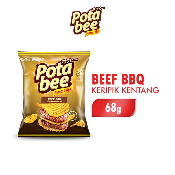 

POTABEE Keripik Kentang BBQ BEEF 68GR