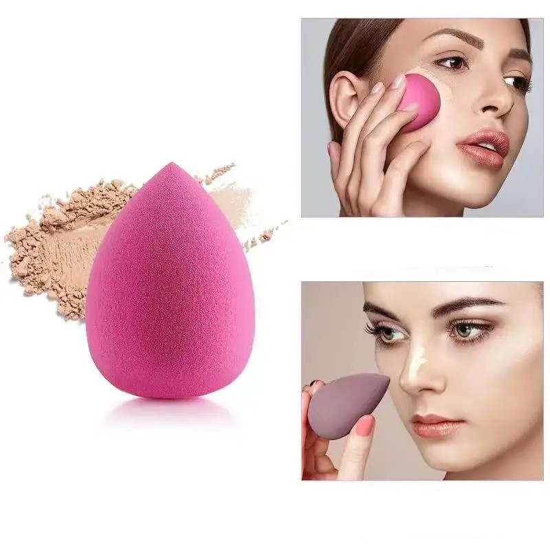 Yamata Spons Beauty Blender / Spons Make Up Bedak Kering Basah / Beauty Sponge Blender Teardrop Spon