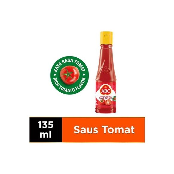 

Saus Tomat ABC 135ml Botol