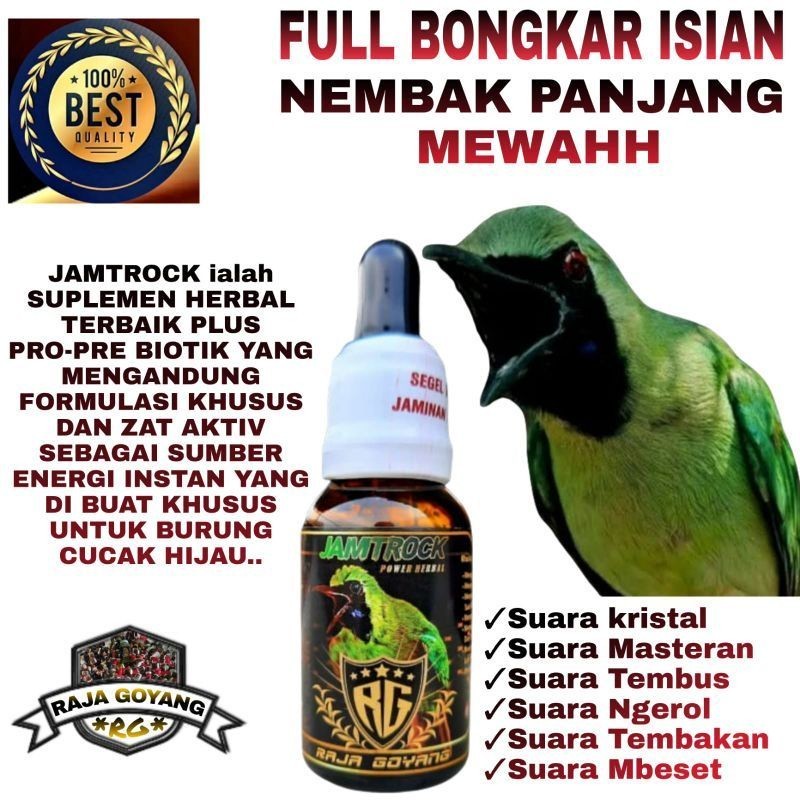jamtrok serum cucak ijo produk raja goyang