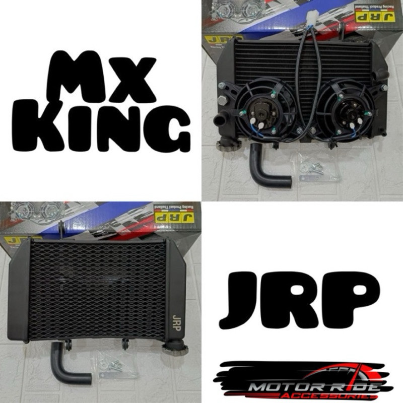 Radiator Racing JRP Mx King Double Kipas Radiator Mx King Original JRP