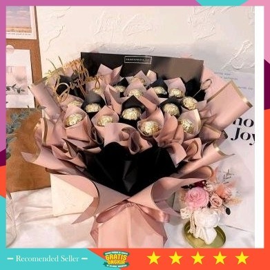 

Hampers Kado Gift Premium Murah / Ferrero choco Bouquet | Valentine Anniversary Birthday Gift