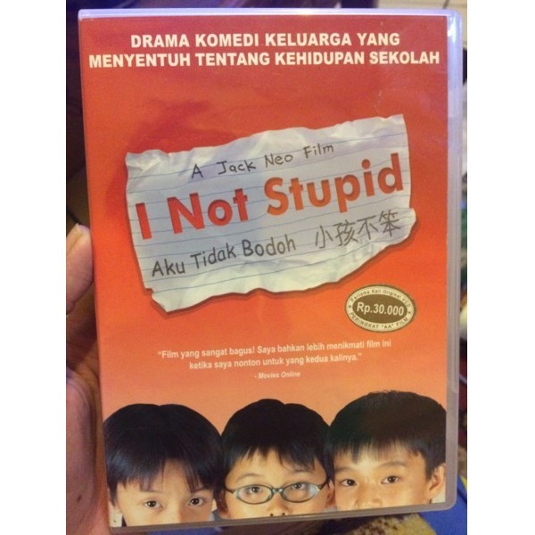 VCD ORIGINAL I Not Stupid - A Jack Neo Film